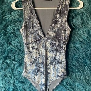 Velvet body Suit